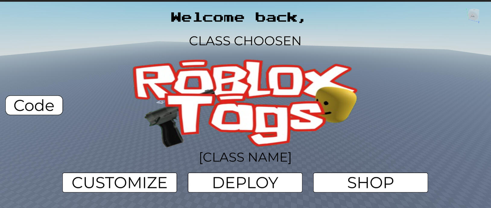 Main menu for an FPS game ( old )