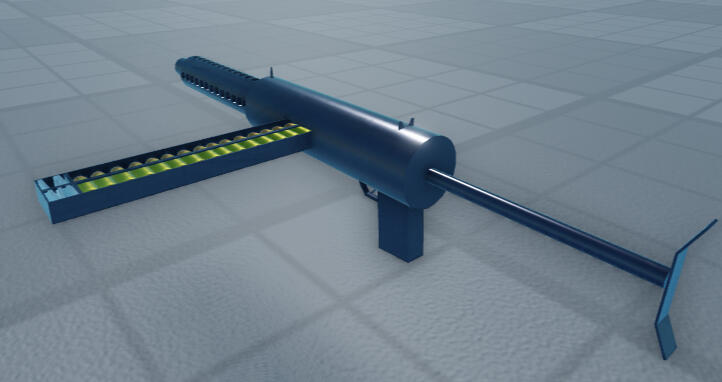 Fictive gun entirely made in roblox studio
