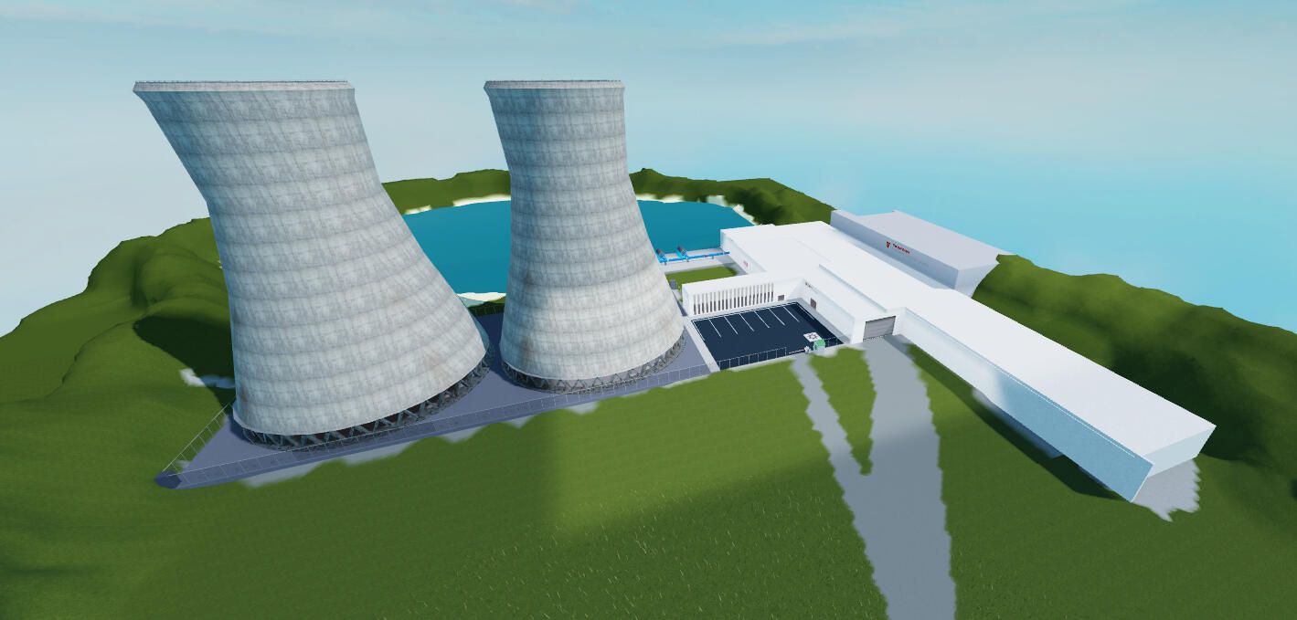 Nuclear power plant ( not functionnal )